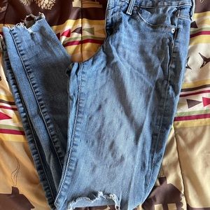 Size 2 jeans with holes